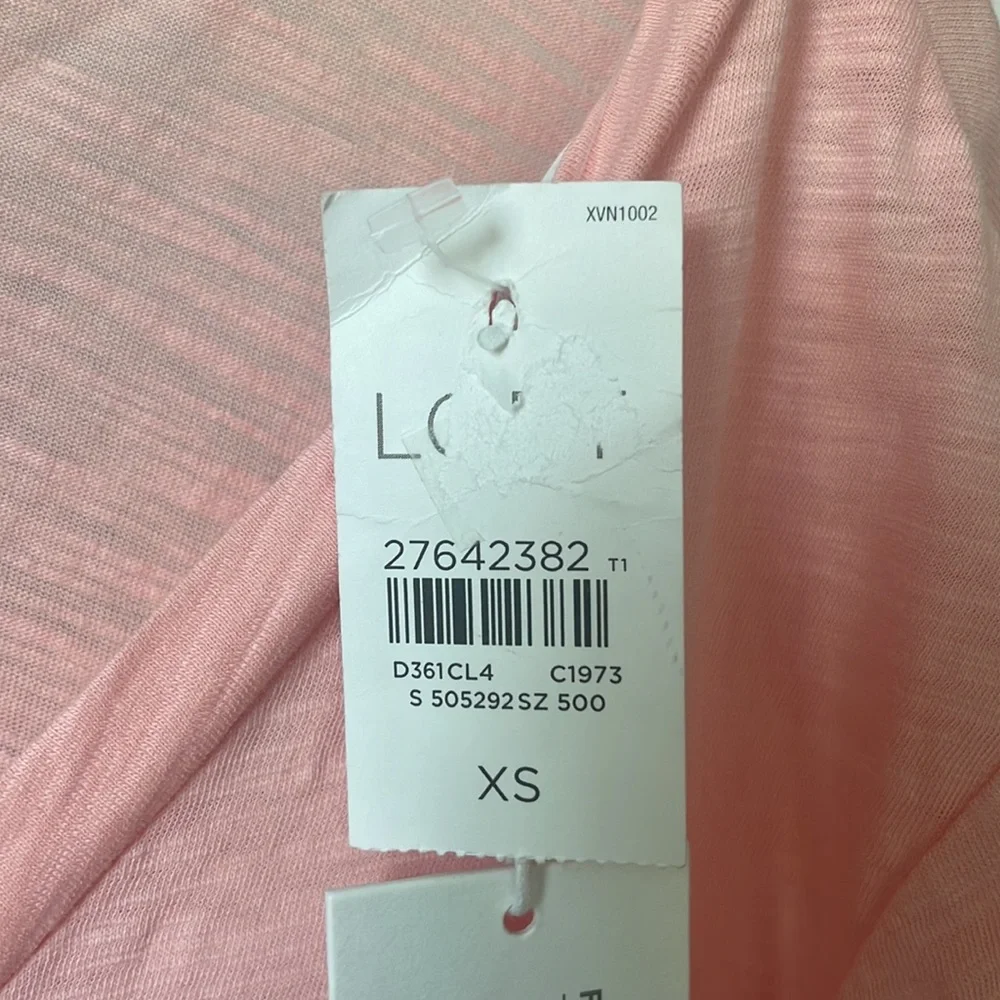 NWT LOFT Beach Size XS Light Orange Beach Cover Up